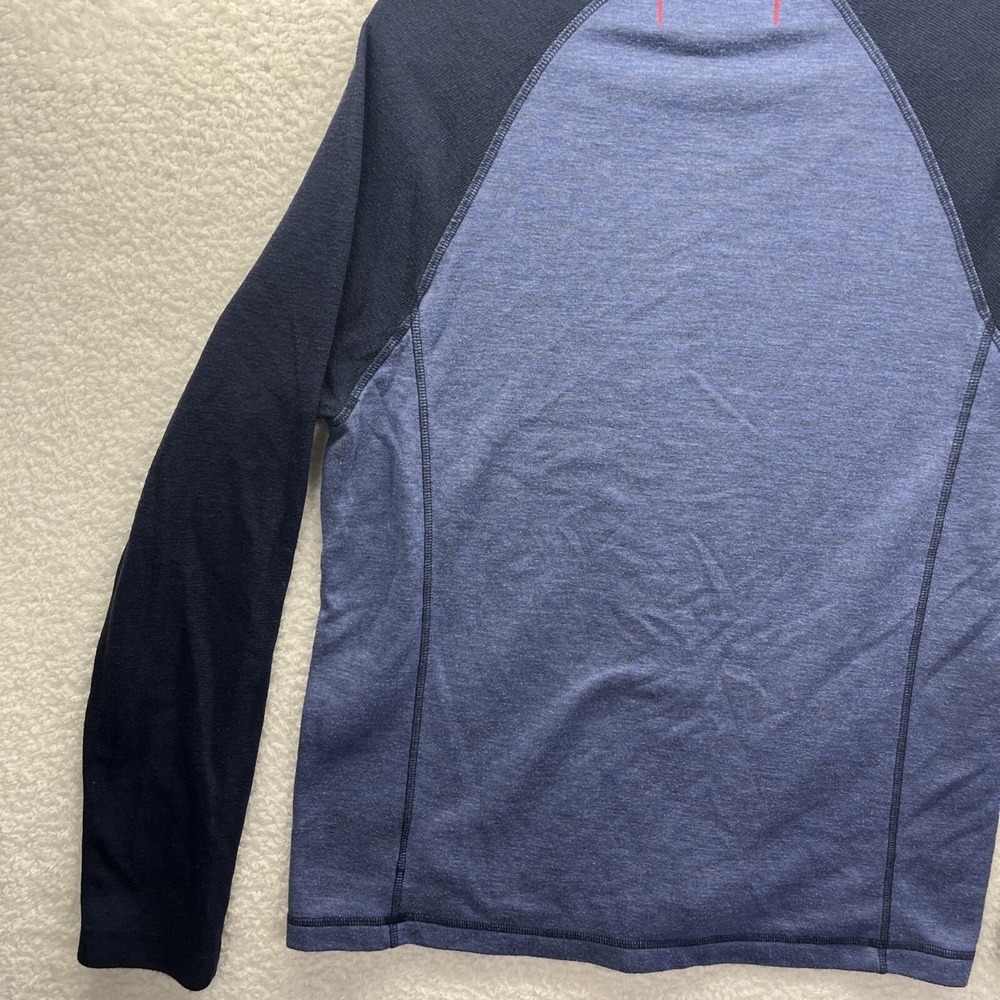 Tommy Bahama Shirt Mens Medium Blue Long Sleeve Crew Neck Pullover Polyester - Picture 13 of 16